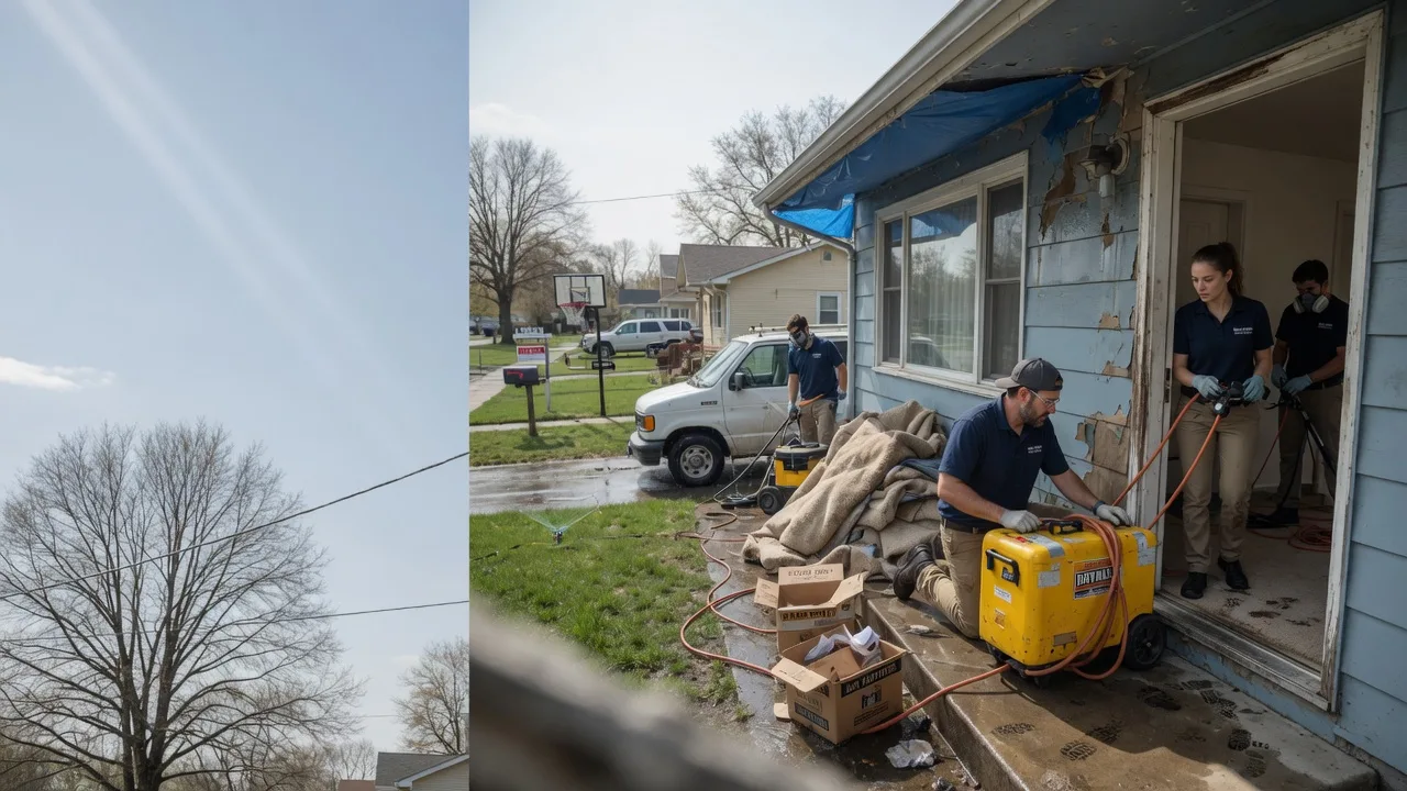 Basement Flood Cleanup in Oakfield, ME near me